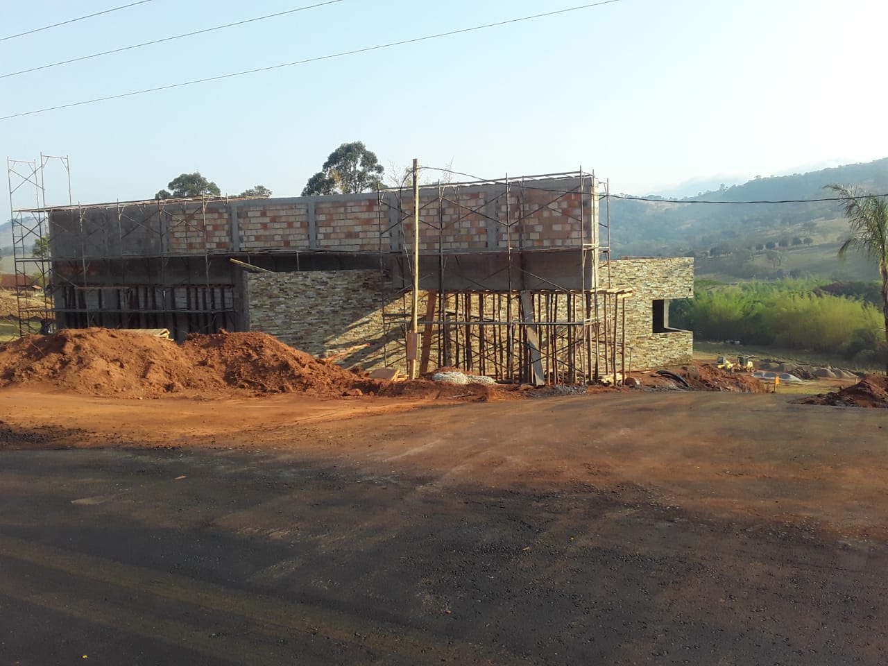 Construção de casa residencial